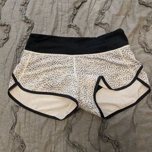 NWOT Lululemon speed shorts